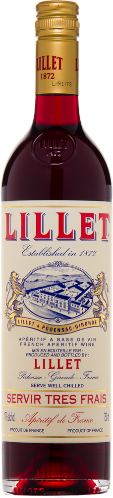 WFrankreich Rouge Weinaperitif LILLET
