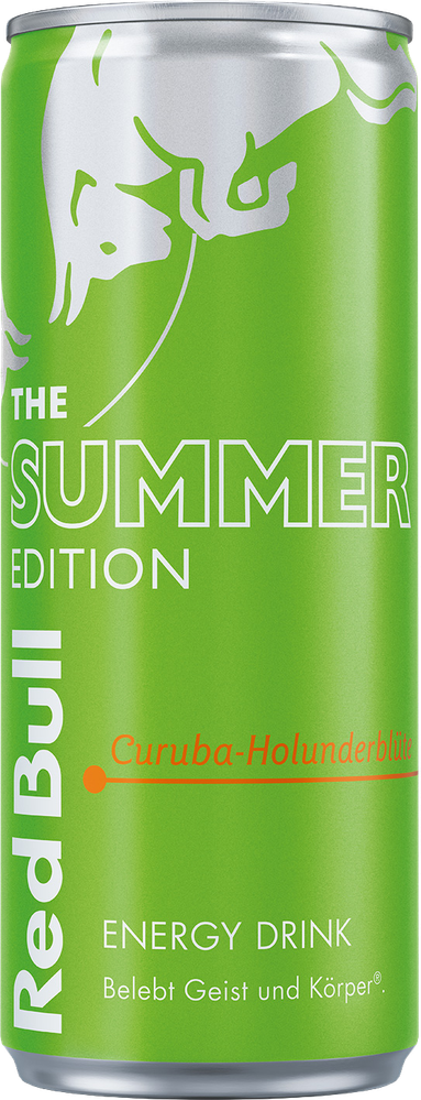 WÖsterreich The Lime Green Edition Curuba-Holunderblüte RED BULL