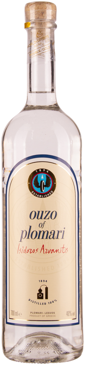 Ouzo von PLOMARI aus Griechenland