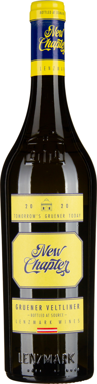 Grüner Veltliner New Chapter 2023 von LENZMARK aus Österreich