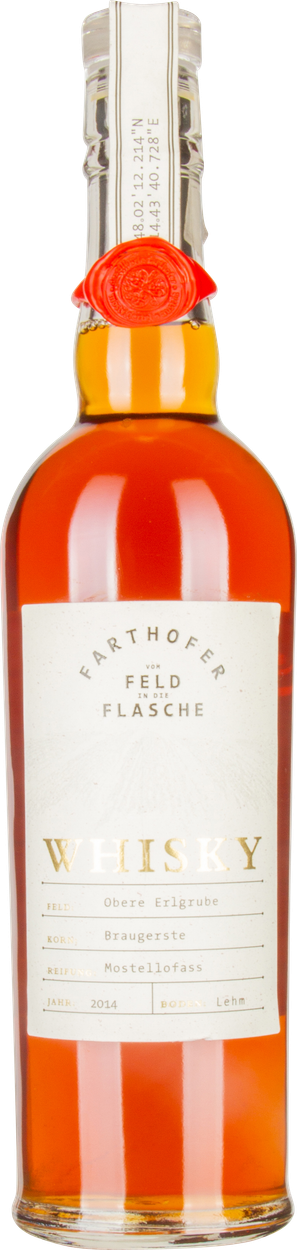 Whisky Braugerste 2014 Mostellofass Starkbierfass bio von FARTHOFER aus Österreich