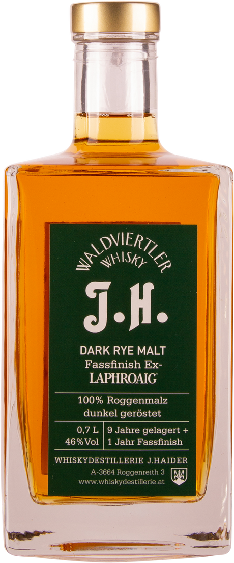 Dark Rye Malt Fassfinish Ex-LAPHROAIG 10 years von WALDVIERTLER WHISKY J. HAIDER aus Österreich
