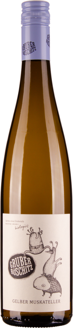 Gelber Muskateller bio 2024 von GRUBER RÖSCHITZ aus Österreich