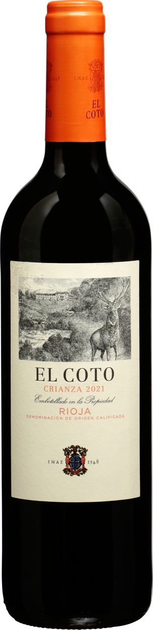 Rioja Crianza 2021 von EL COTO aus Spanien