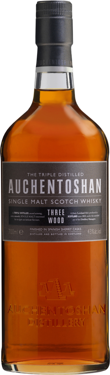 Three Wood Lowland Single Malt Scotch Whisky von AUCHENTOSHAN aus Großbritannien