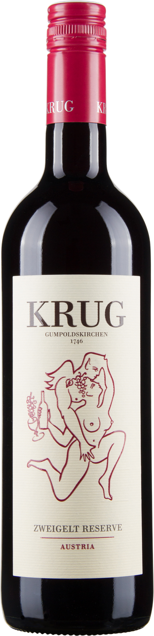Zweigelt Reserve Eichkogel 2023 von KRUG GUMPOLDSKIRCHEN aus Österreich