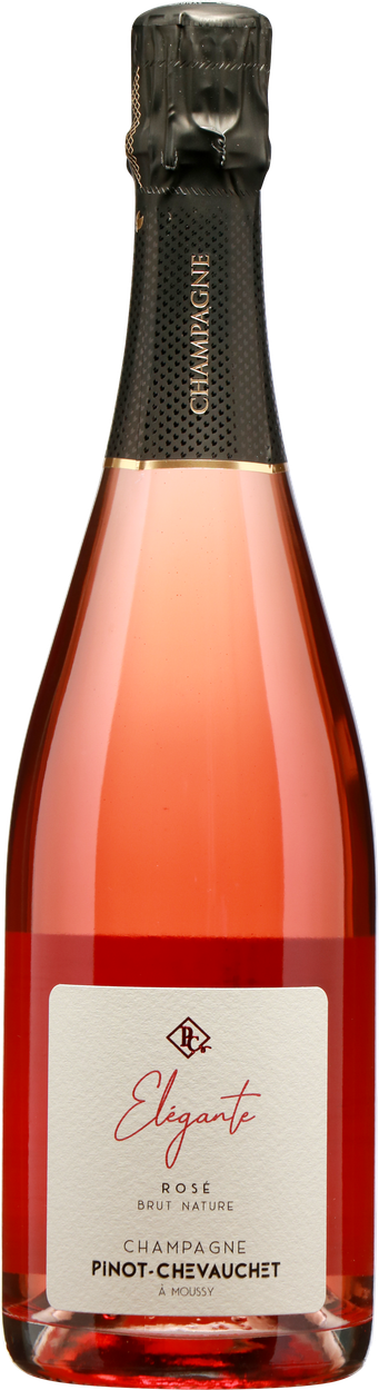 Elegante Rosé Brut Natur von PINOT-CHEVAUCHET aus Frankreich