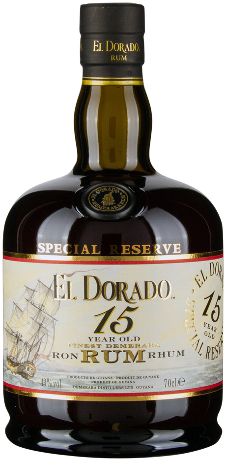 15 years Special Reserve Rum von EL DORADO aus Guyana