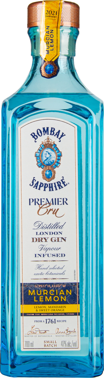 Sapphire Premier Cru Murcian Lemon von BOMBAY aus Großbritannien