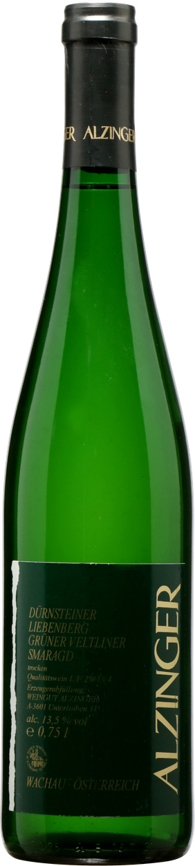 Rarität Grüner Veltliner Liebenberg 2000 von ALZINGER aus Österreich