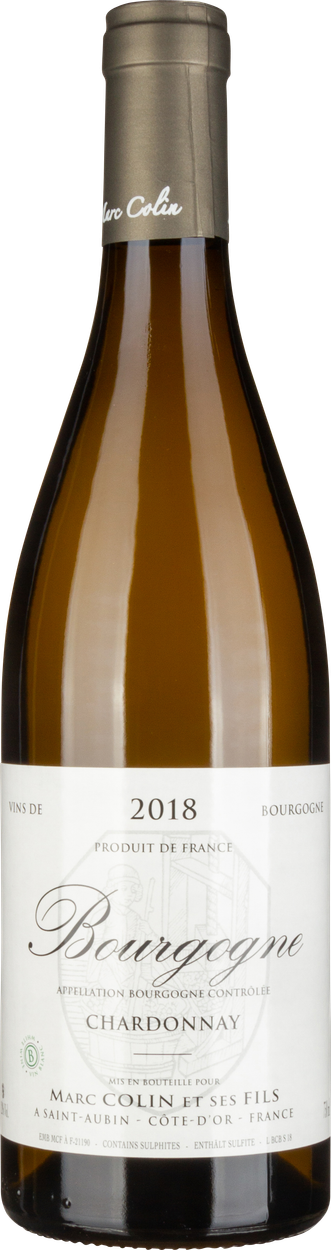 Chardonnay Bourgogne 2021 von MARC COLIN & FILS aus Frankreich