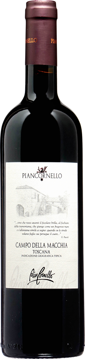 Sangiovese Campo della Macchia Toscana IGT bio 2022 von PIANCORNELLO aus Italien