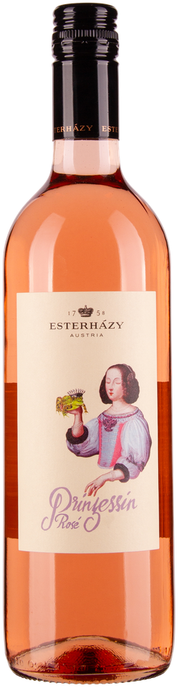 Wein aus Österreich Rosé Prinzessin bio 2023 Glasflasche