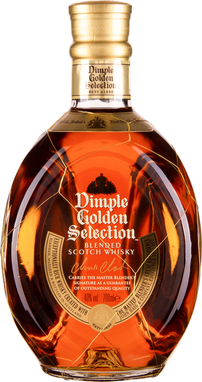 Golden Selection Blended Scotch Whisky von DIMPLE aus Großbritannien