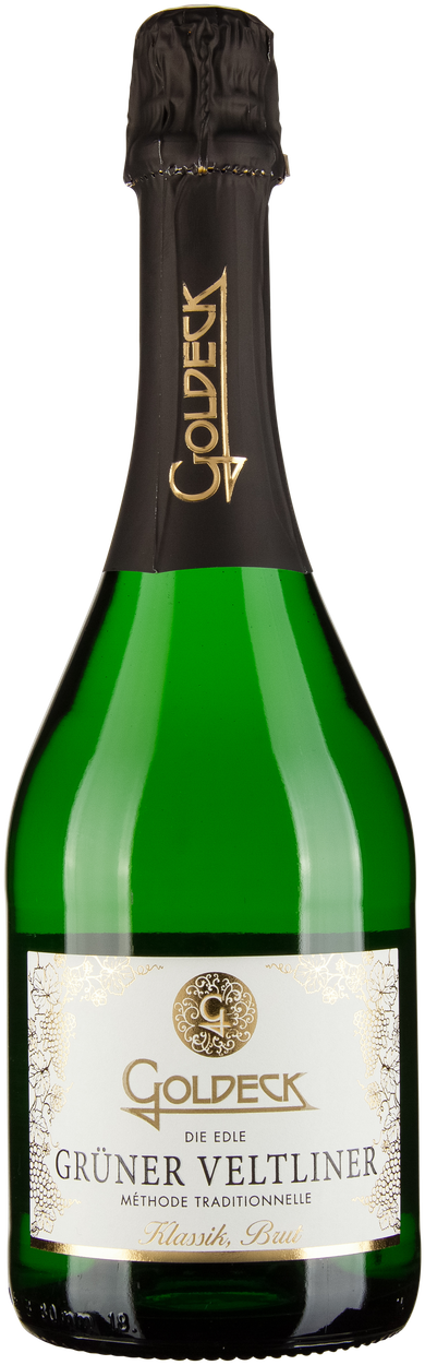 Die Edle Grüner Veltliner Brut von GOLDECK aus Österreich