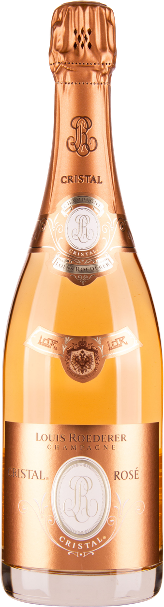 Cristal Rosé Premium im Geschenkkarton 2014 von ROEDERER aus Frankreich