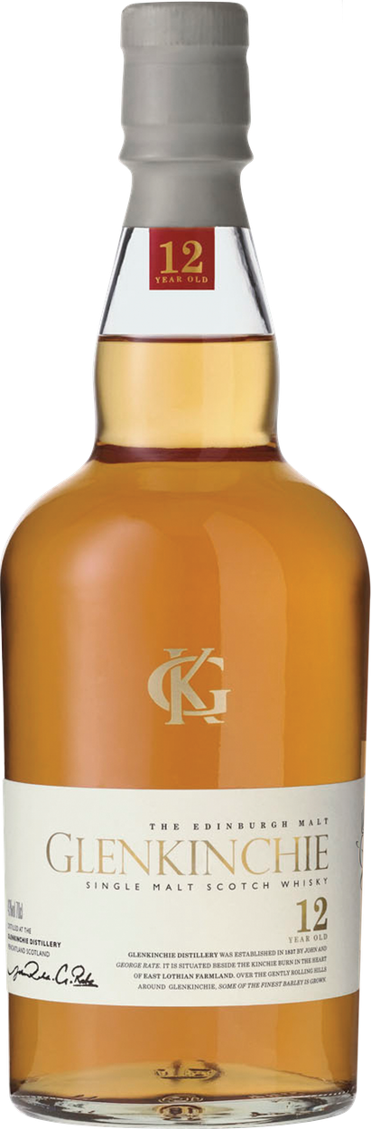 12 years Lowland Single Malt Scotch Whisky von GLENKINCHIE aus Großbritannien