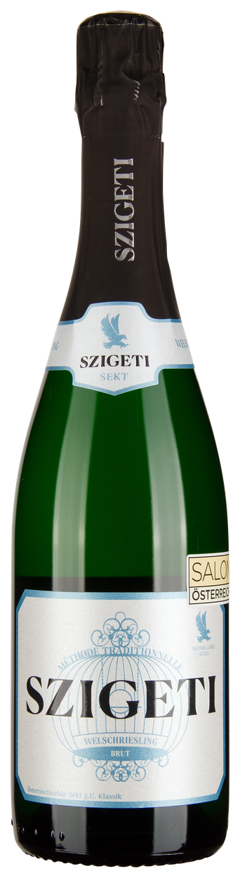 Welschriesling Brut Sekt von SZIGETI aus Österreich