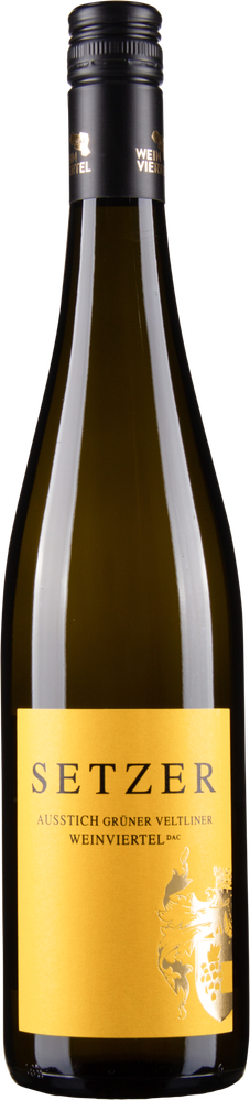 Wein aus Österreich Grüner Veltliner Ausstich Weinviertel DAC 2023 Glasflasche