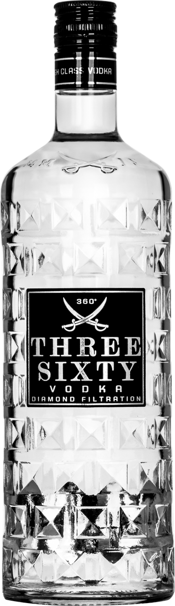 Vodka von THREE SIXTY aus Deutschland