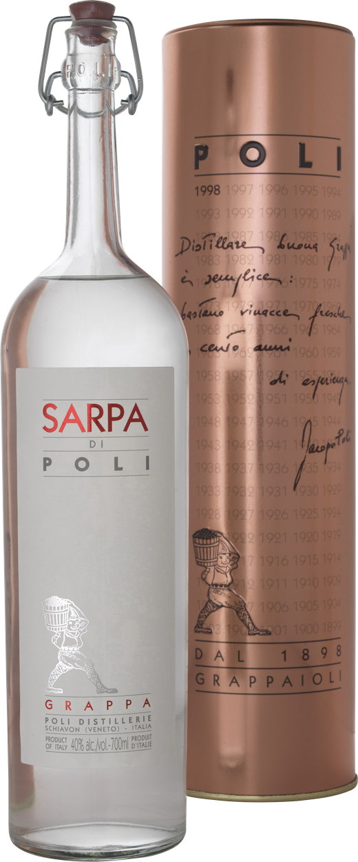 Grappa Sarpa von POLI aus Italien