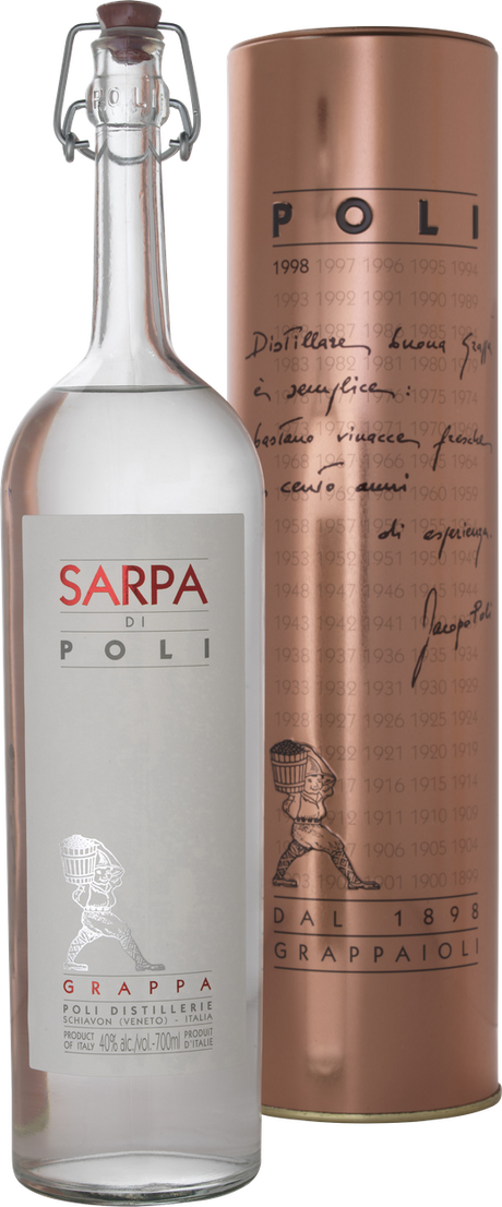 Grappa Sarpa von POLI aus Italien