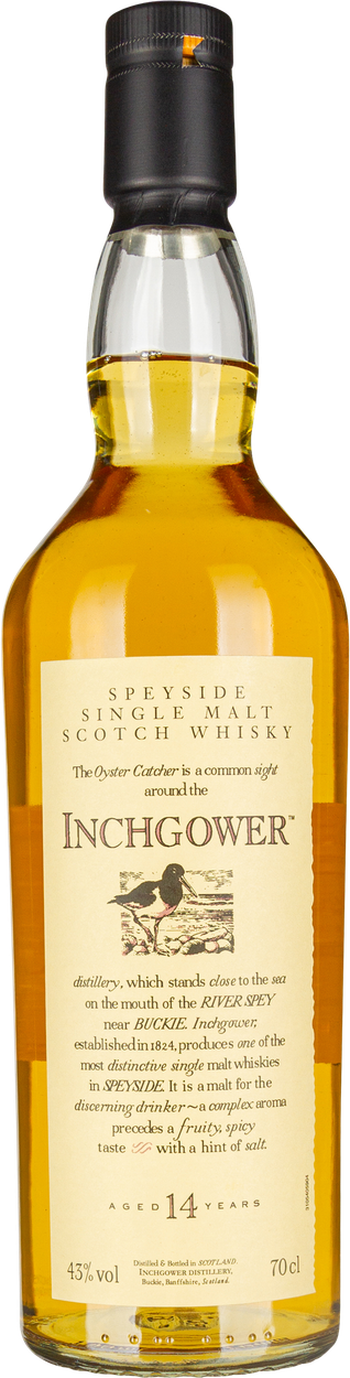 Rarität 14y Speyside Single Malt Scotch Whisky von INCHGOWER aus Großbritannien