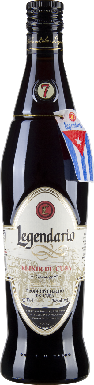 7 años Elixir de Cuba Rum von LEGENDARIO aus Kuba
