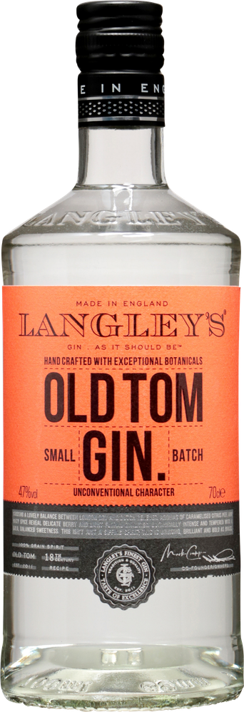 WGroßbritannien Old Tom Gin LANGLEY`S