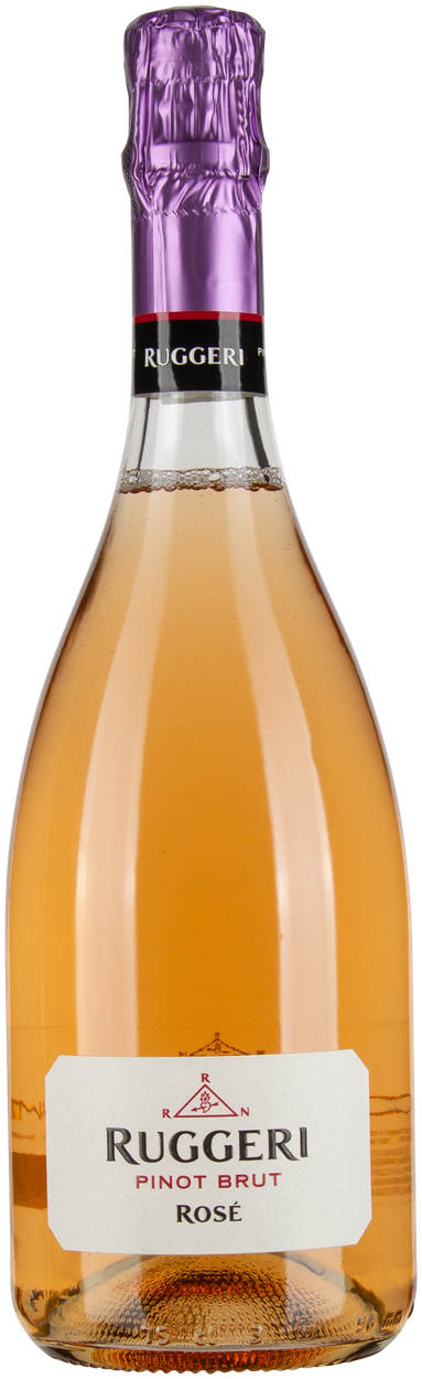 Rosé di Pinot Vino Spumante Metodo Italiano Brut von RUGGERI aus Italien