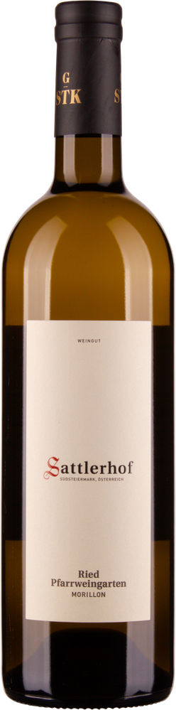 Wein aus Österreich Morillon Ried Pfarrweingarten GSTK Südsteiermark DAC bio 2021 Glasflasche
