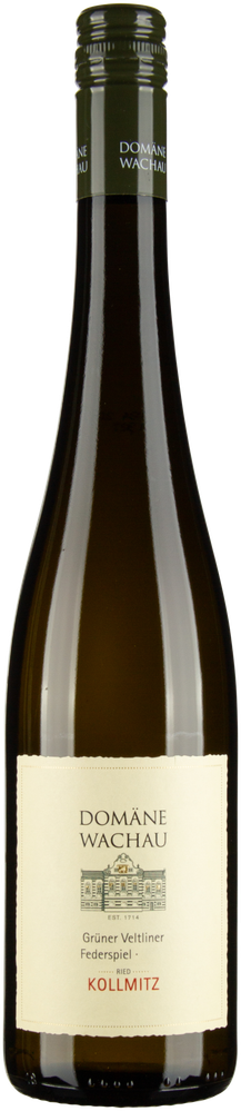 Wein aus Österreich Grüner Veltliner Federspiel Ried Kollmitz Wachau DAC 2023 Glasflasche