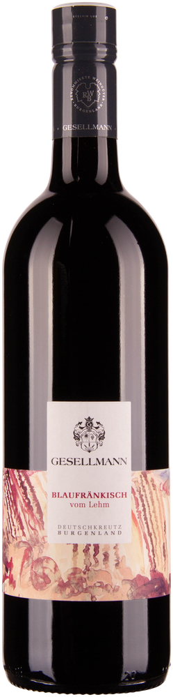 Wein aus Österreich Blaufränkisch vom Lehm bio 2023 GESELLMANN