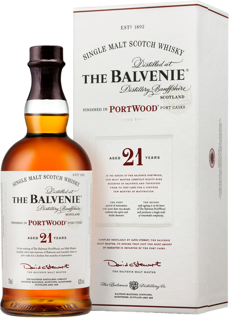 21 years Port Wood Speyside Single Malt Scotch Whisky von BALVENIE aus Großbritannien