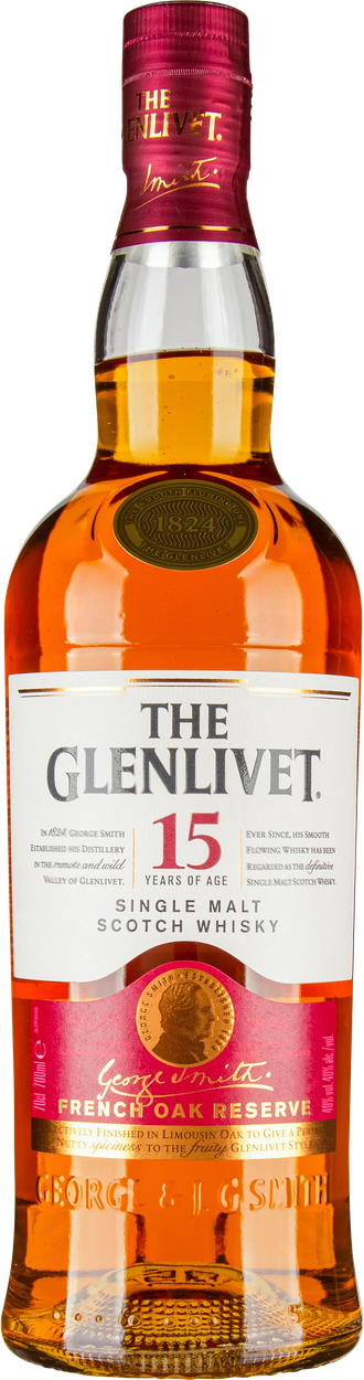 15 years Oak Reserve Speyside Single Malt Scotch Whisky von GLENLIVET aus Großbritannien