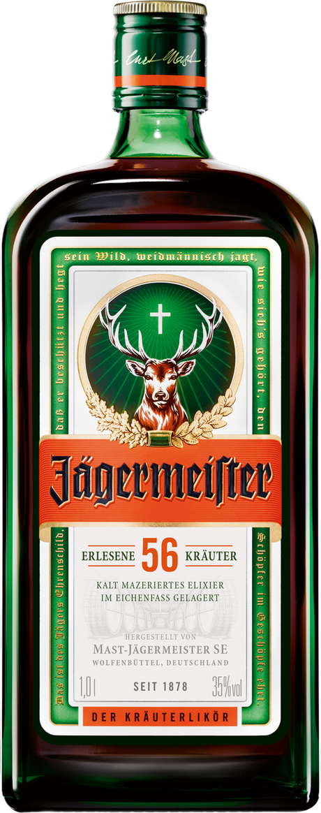 Kräuterlikör von JÄGERMEISTER aus Deutschland