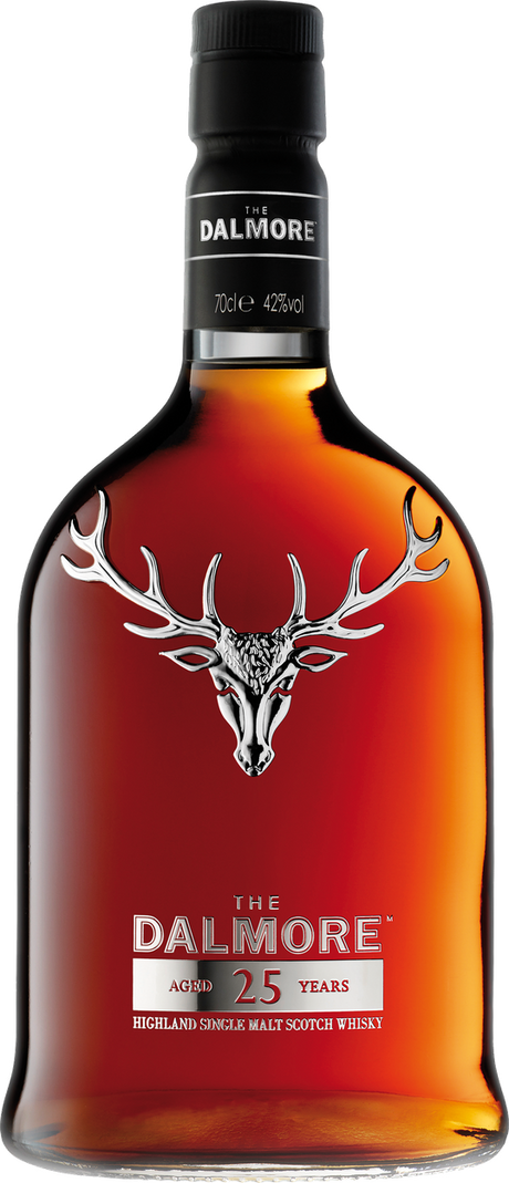 25 years Highland Single Malt Scotch Whisky im Geschenkkarton von DALMORE aus Großbritannien