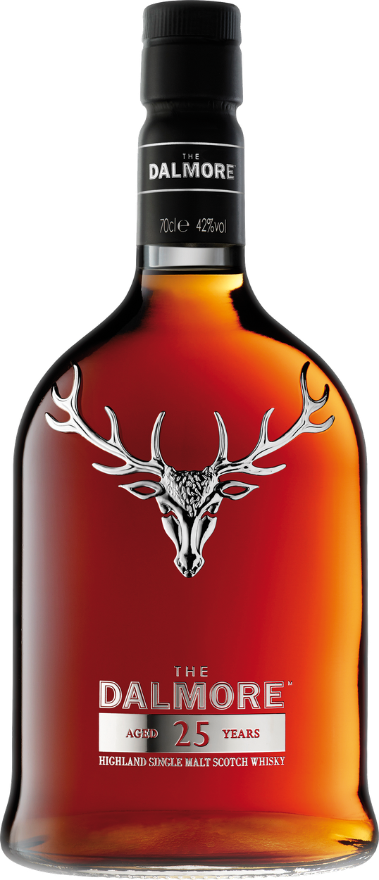 25 years Highland Single Malt Scotch Whisky im Geschenkkarton von DALMORE aus Großbritannien