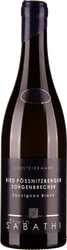 Wein aus Österreich Rarität Sauvignon Blanc Ried Pössnitzberger Sorgenbrecher Südsteiermark DAC 2016 Glasflasche