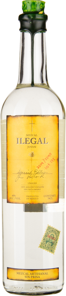 WMexiko Mezcal Joven ILEGAL