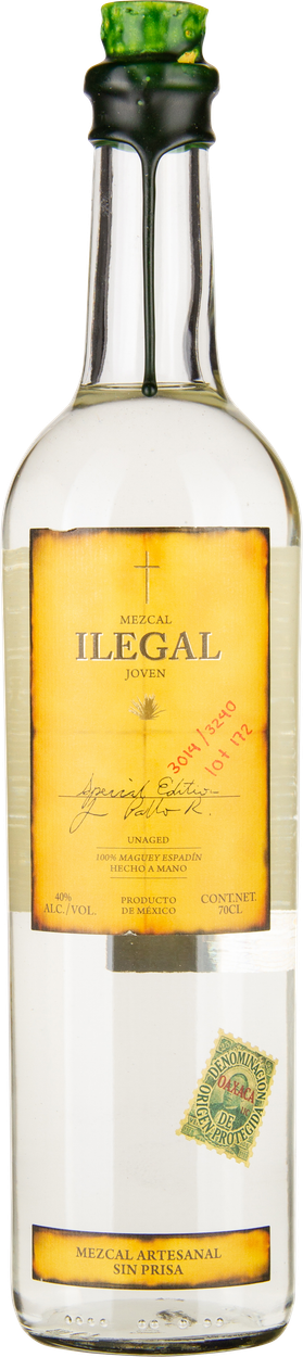 Mezcal Joven von ILEGAL aus Mexiko