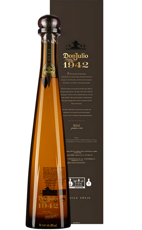 1942 Tequila im Geschenkkarton von DON JULIO aus Mexiko