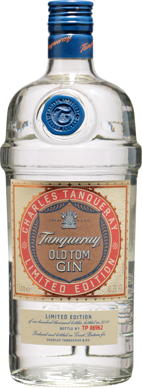 Rarität Old Tom Gin von TANQUERAY aus Großbritannien