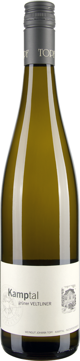 Grüner Veltliner Kamptal DAC bio 2025 von TOPF aus Österreich
