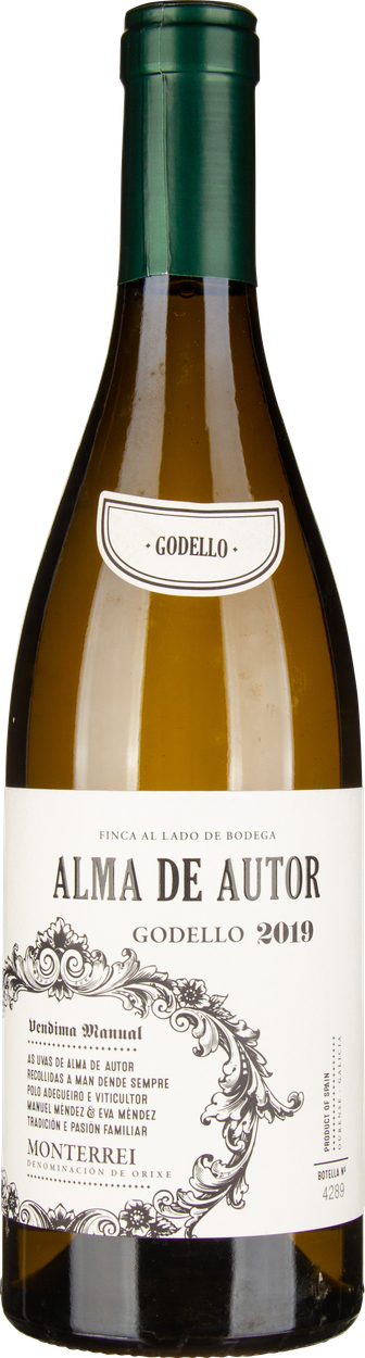 Alma de Autor Godello DO Monterrei 2023 von PAZO DAS TAPIAS aus Spanien