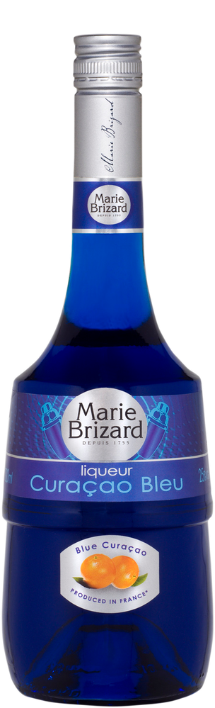 WFrankreich Curaçao Bleu Liqueur MARIE BRIZARD