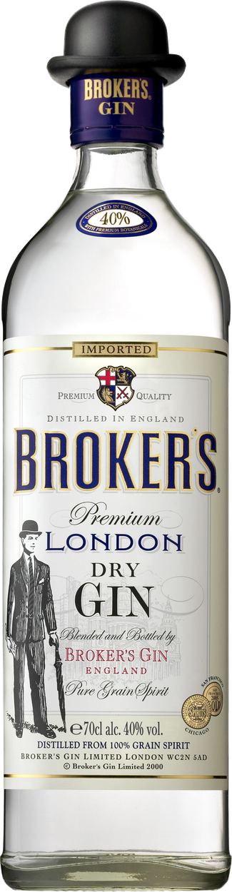 London Dry Gin von BROKER'S aus Großbritannien