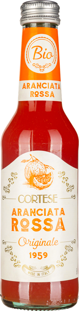 WItalien Originale 1959 Aranciata Rossa bio CORTESE