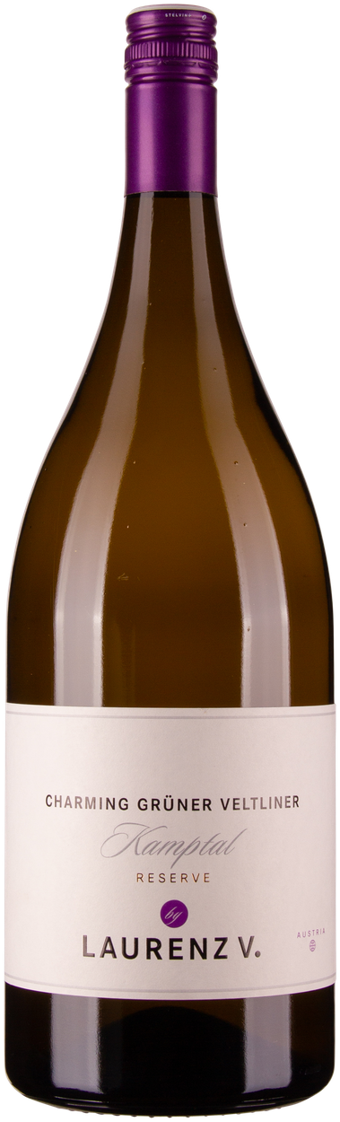 Grüner Veltliner Charming Kamptal DAC Reserve 2021 von LAURENZ V aus Österreich