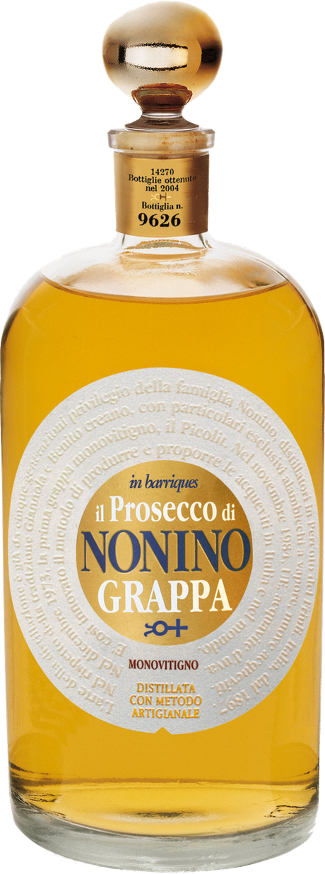Monovitigno il Prosecco barriques Grappa von NONINO aus Italien